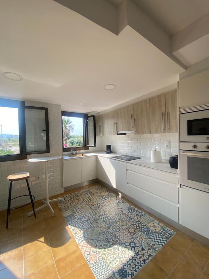 Ferienwohnung Casa Frente Al Mar Con Vistas Oliva Exterior foto