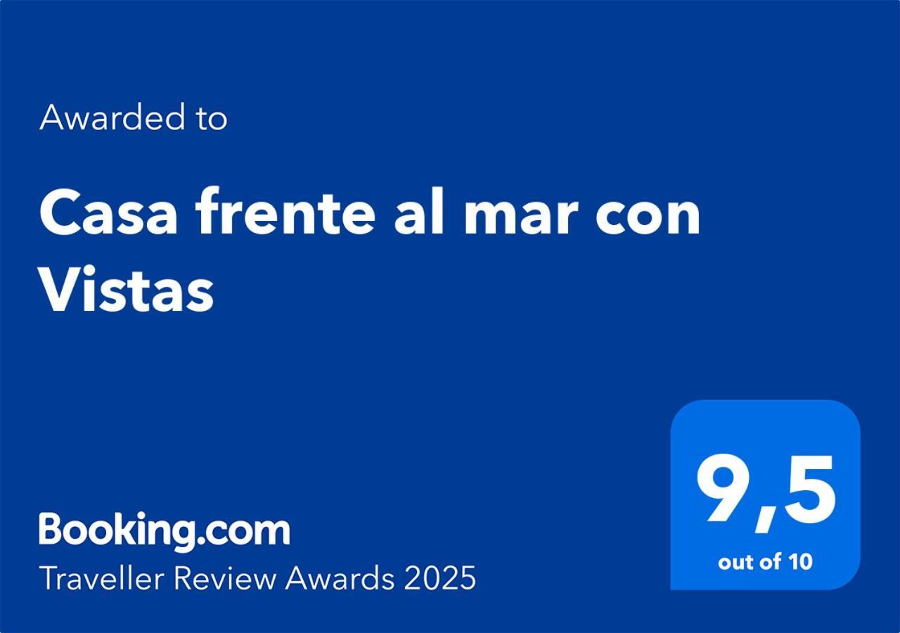 Ferienwohnung Casa Frente Al Mar Con Vistas Oliva Exterior foto