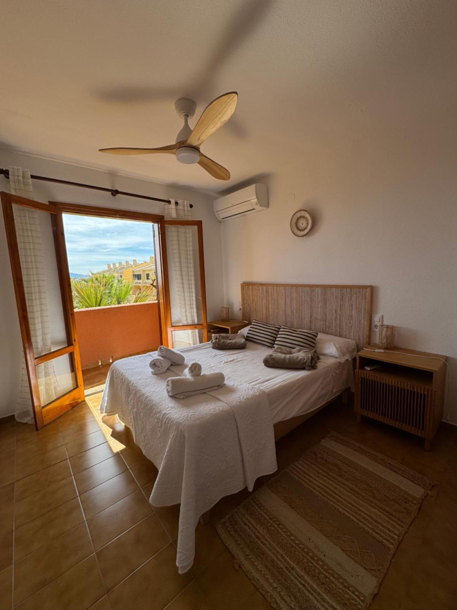Ferienwohnung Casa Frente Al Mar Con Vistas Oliva Exterior foto